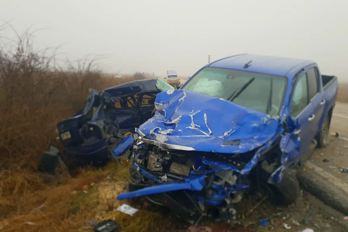 O maşină s-a răsturnat la Frumoasa, o persoană este inconştientă