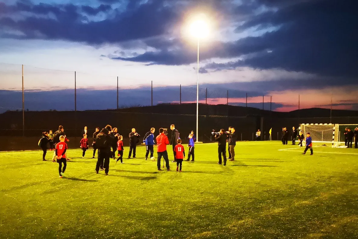 FOTO Un nou centru sportiv inaugurat cu bani de la Guvernul Ungariei
