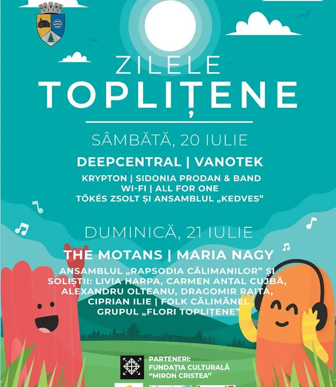 Sărbătoare în weekend, la Topliţa