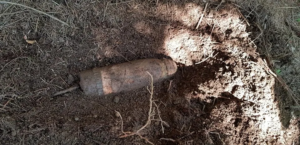 O bombă a fost descoperită în comunca Satu Mare, din Harghita
