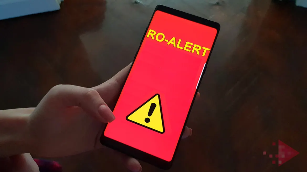 Mesaj RO-ALERT, dat în județul Harghita