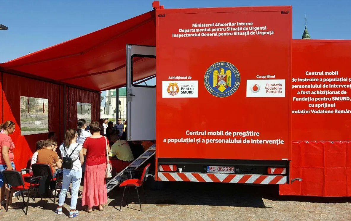 Caravana SMURD “Fii pregătit!” ajunge săptămâna viitoare în Harghita
