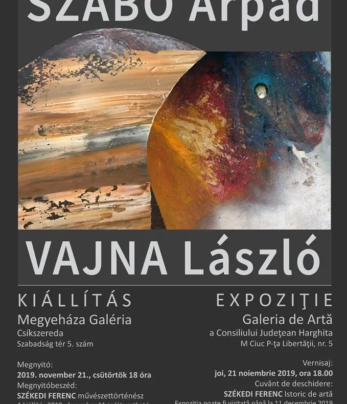 Expoziţie de pictură la Consiliul Judeţean Harghita