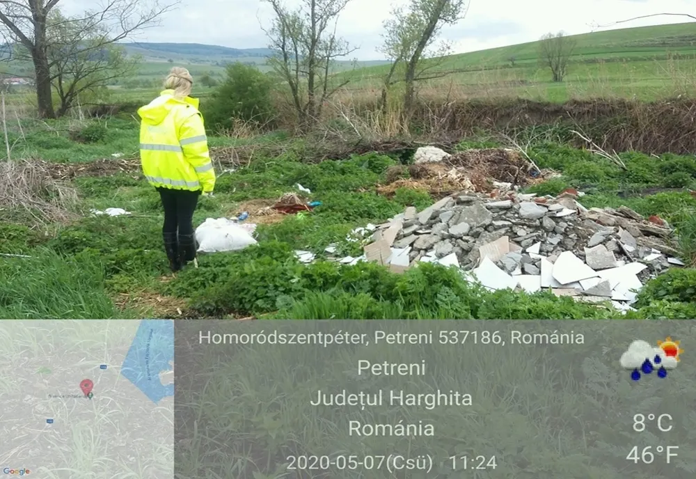 FOTO. Controale ale Gărzii de Mediu Harghita pe cursurile de apă din județ. Ce nereguli au găsit comisarii 