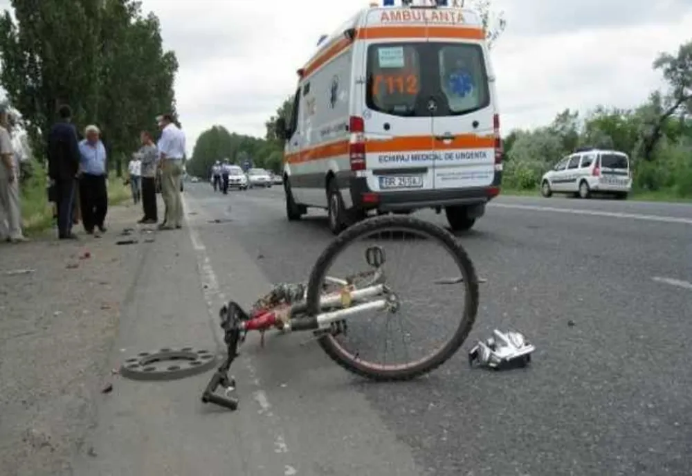 Biciclist omorât într-un accident rutier!