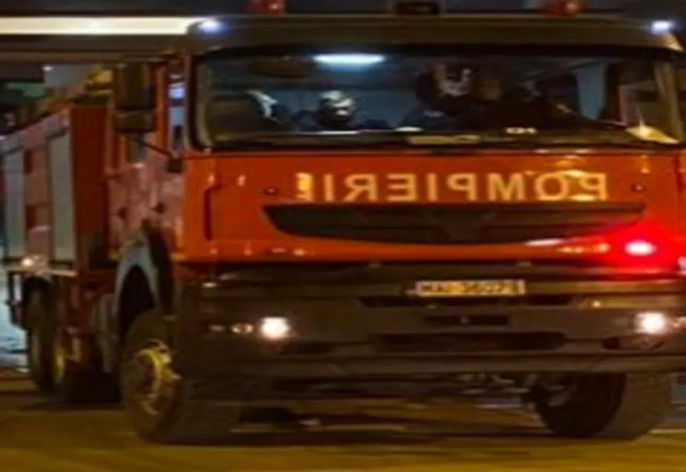 Gospodărie lovită de trăsnet