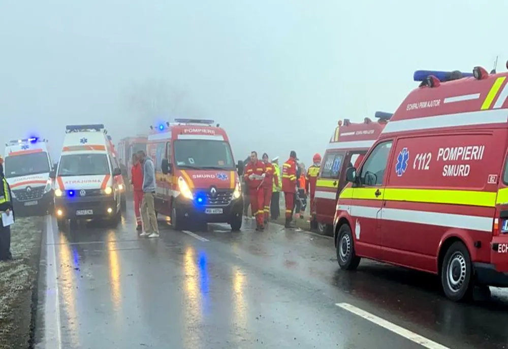Accident pe DN13! Două femei au fost rănite