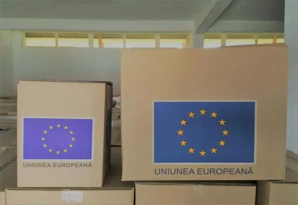 Miercurea Ciuc: Luni începe distribuirea pachetelor alimentare de la Uniunea Europeană