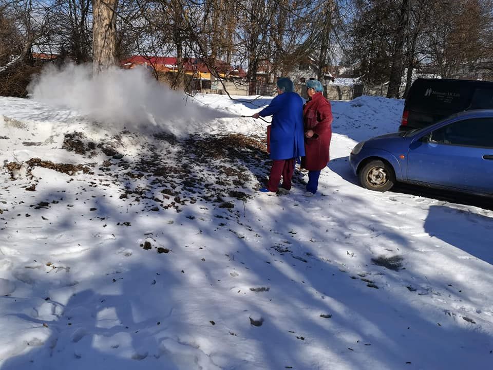 FOTO Exerciţiu ISU la Spitalul Municipal Toplița