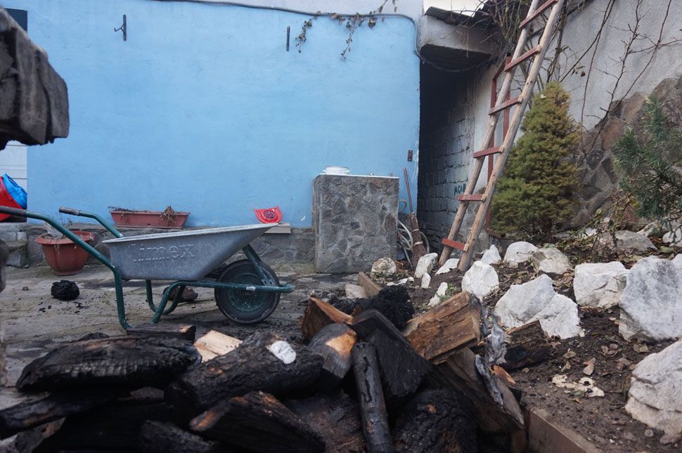 FOTO Incendiu lângă primăria din Odorheiu Secuiesc