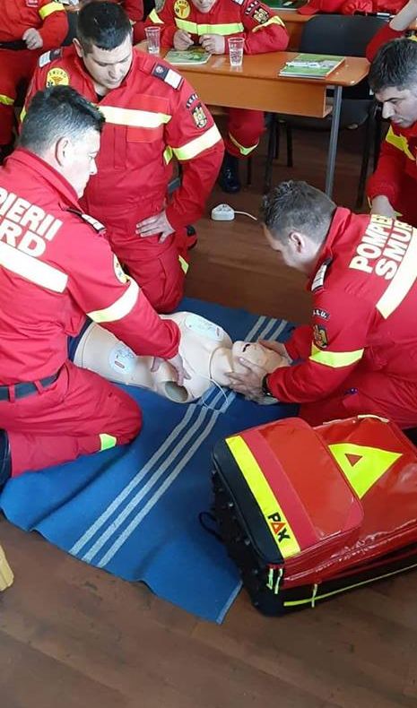 FOTO Paramedicii SMURD din Harghita în pregătire
