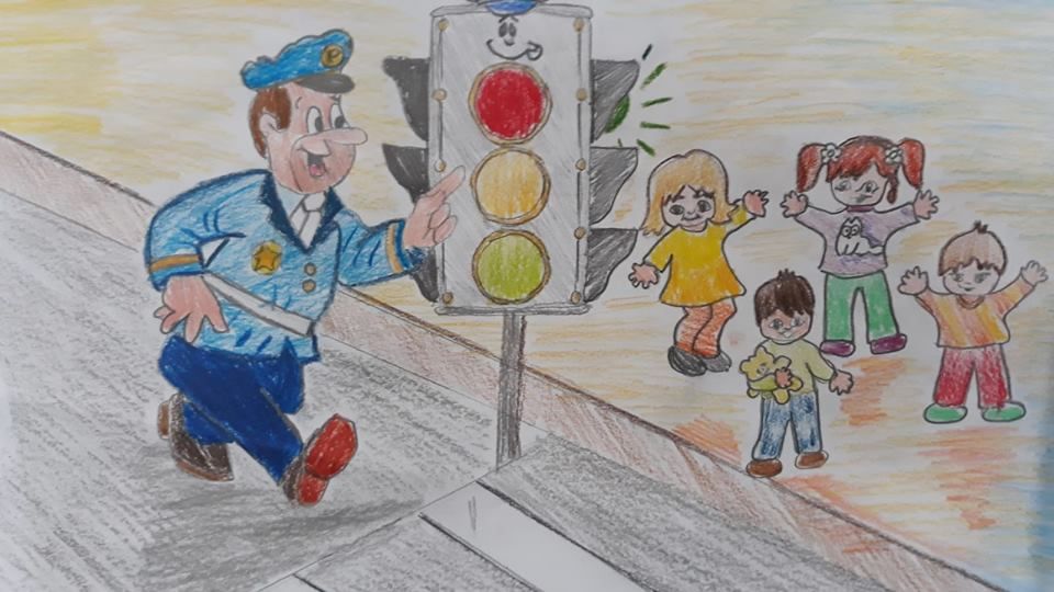 Concurs de desen pentru copii, organizat cu ocazia zilei Poliţiei Române