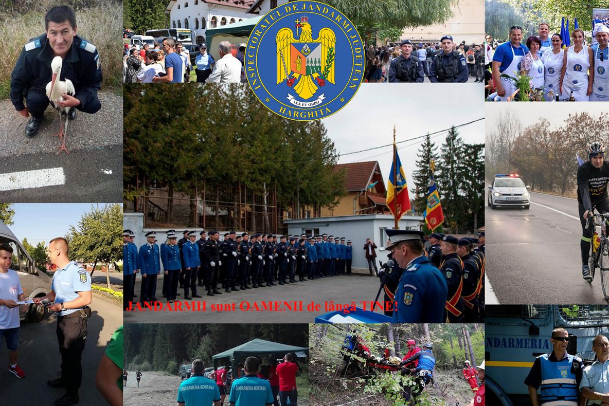 Jandarmii sărbătoresc 169 de ani de existenţă. Jandarmera Harghita sărbătoreşte şi ea