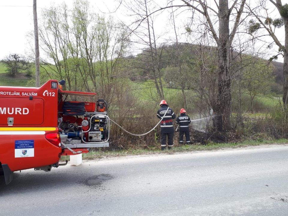 3 incendii in Harghita, doar în weekend