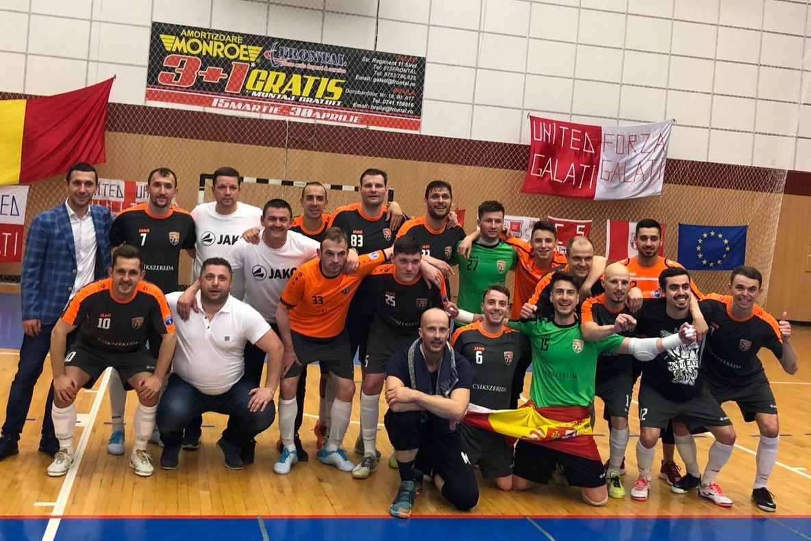 Imperial WET Miercurea Ciuc e campioana României la futsal