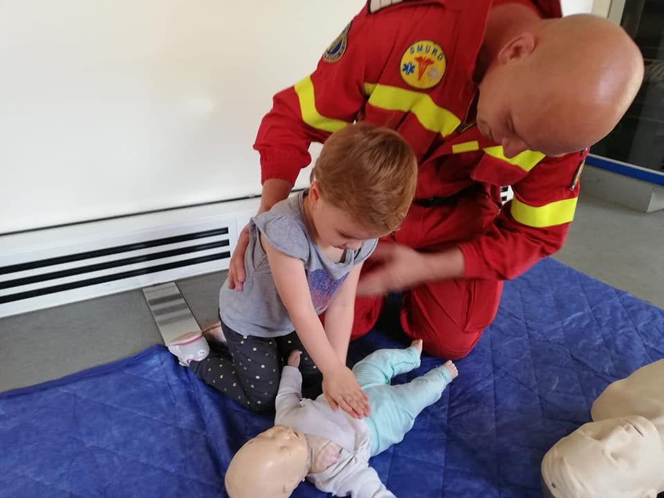 Caravana SMURD a ajuns la Miercurea-Ciuc