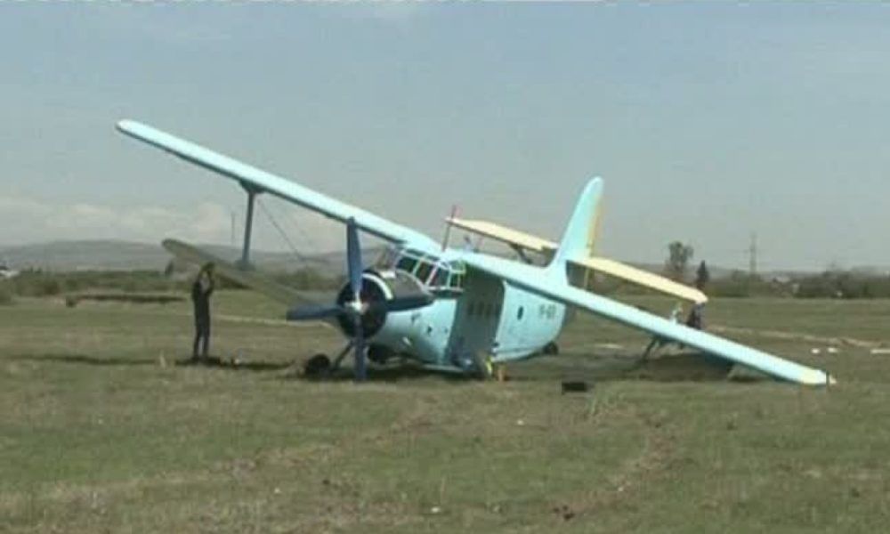 Avion prăbușit în județul Harghita. Aparatul de zbor a luat foc