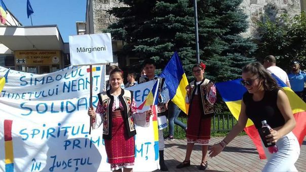 FOTO Protest pentru Cheile Bicazului
