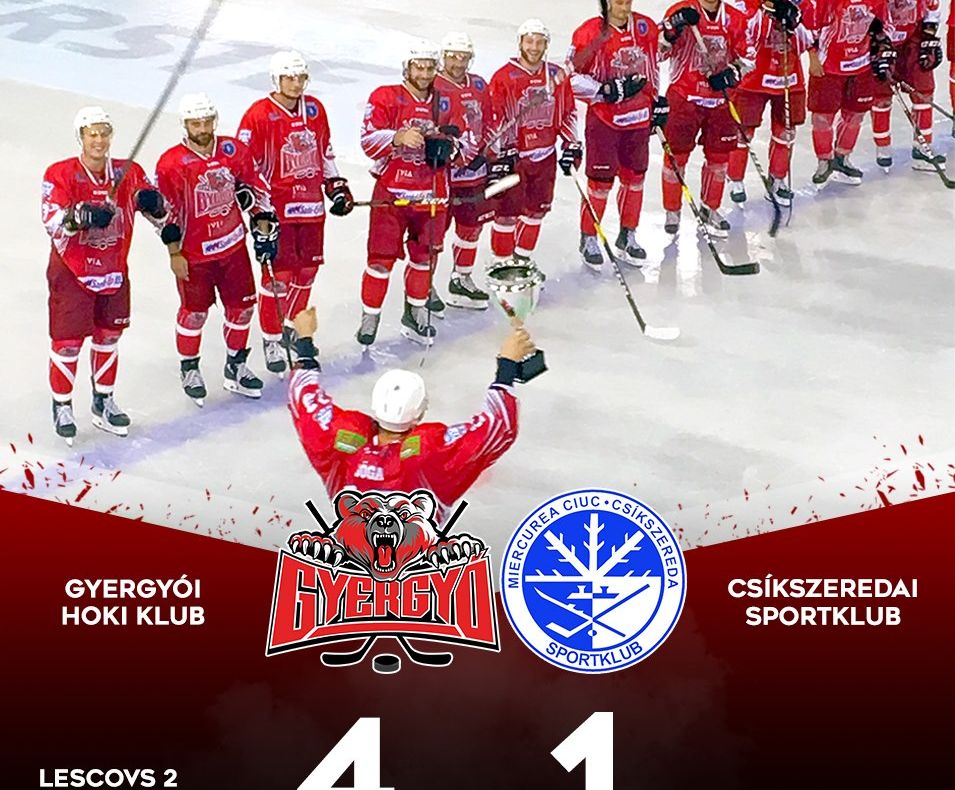 Derby-ul Harghitei la hochei a fost câştigat de Hochei Klub Gheorgheni