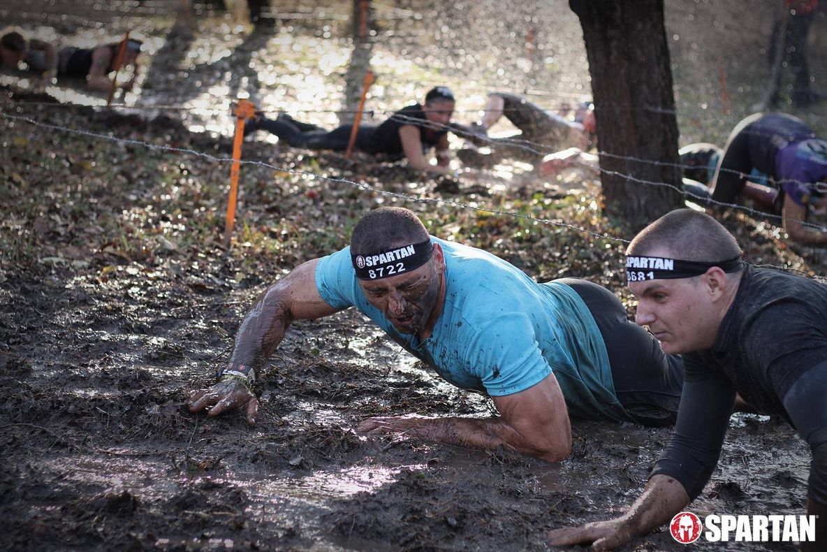 FOTO Un pompier harghitean la Spartan Sprint România 2019