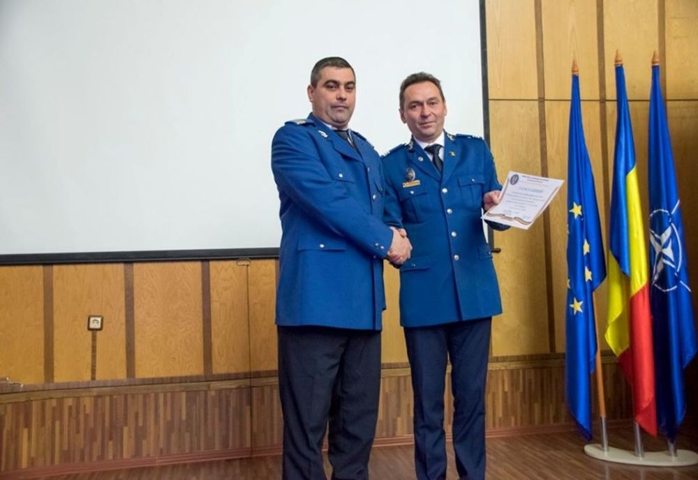 Ceremonial de trecere în rezervă la Jandarmeria Harghita