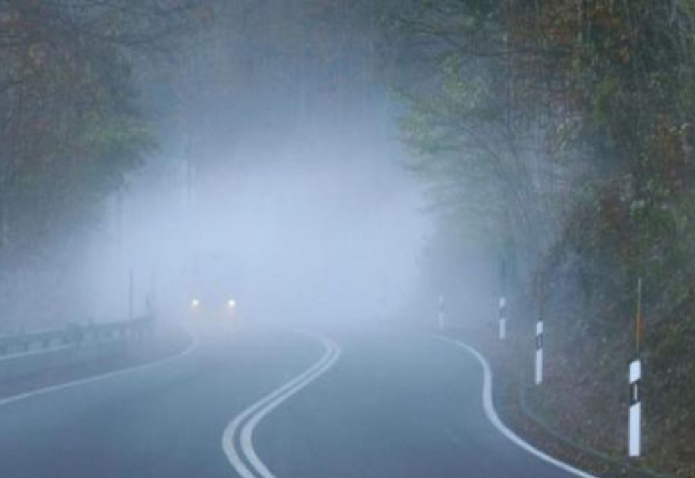 32 de localități harghitene sub cod galben de ceață până la ora 14:00