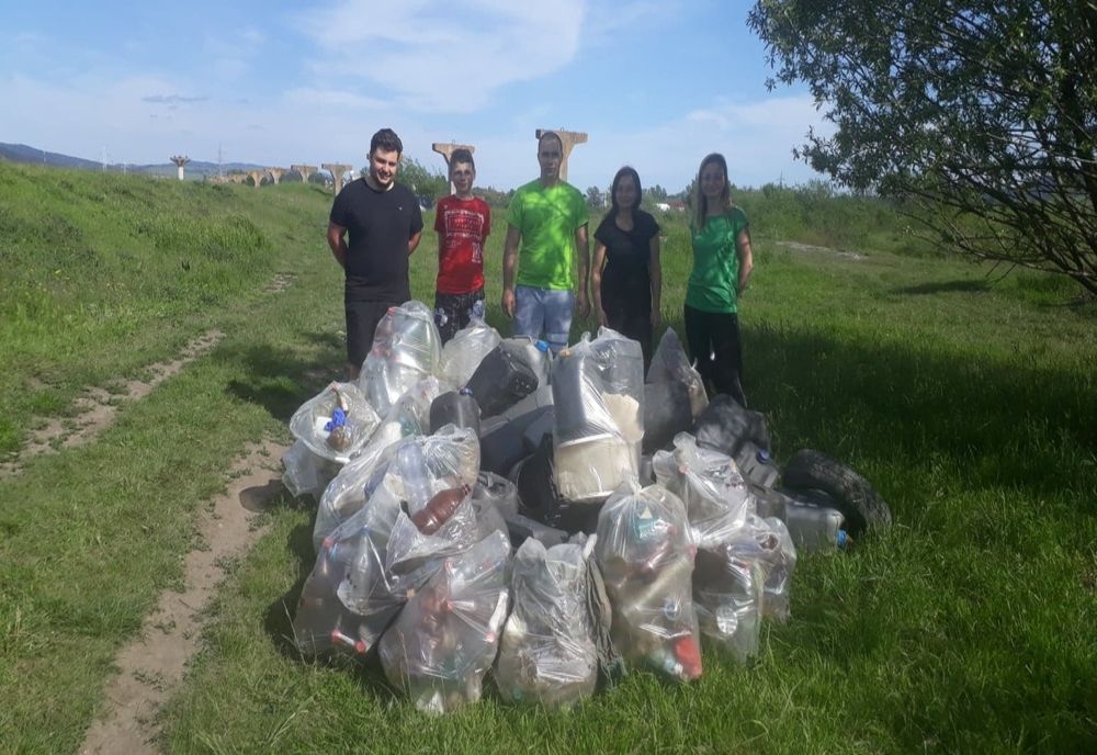 Acțiune de salubrizare la Miercurea Ciuc, de Ziua Mondială a Mediului