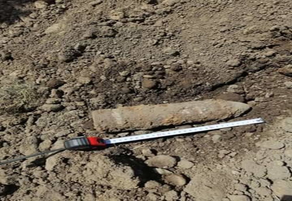 Proiectil neexplodat, descoperit la Praid