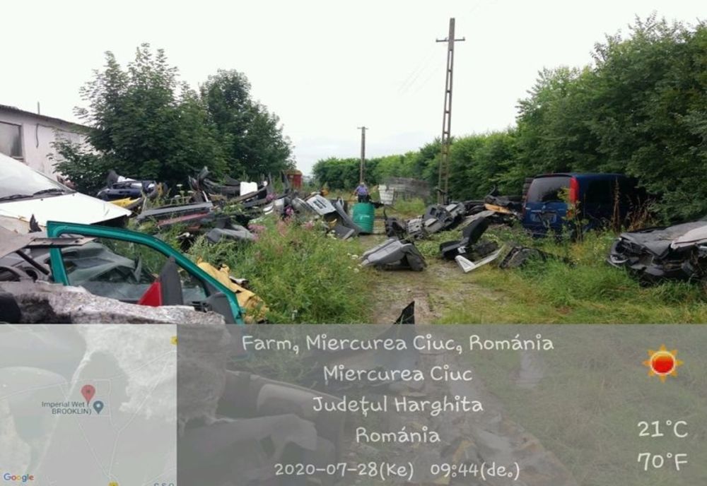 Activitate ilegală de colectare a vehiculelor scoase din uz, sancționată de Garda de Mediu