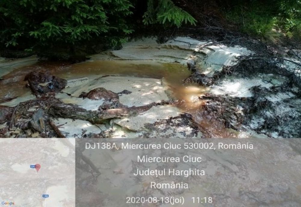 Nereguli găsite de Garda de Mediu la unele iazuri din județul Harghita