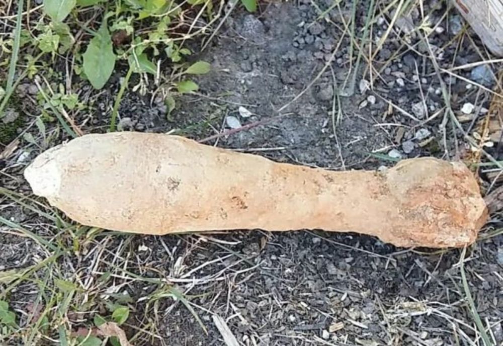 Muniție din Al Doilea Război Mondial, în localitatea Cinod