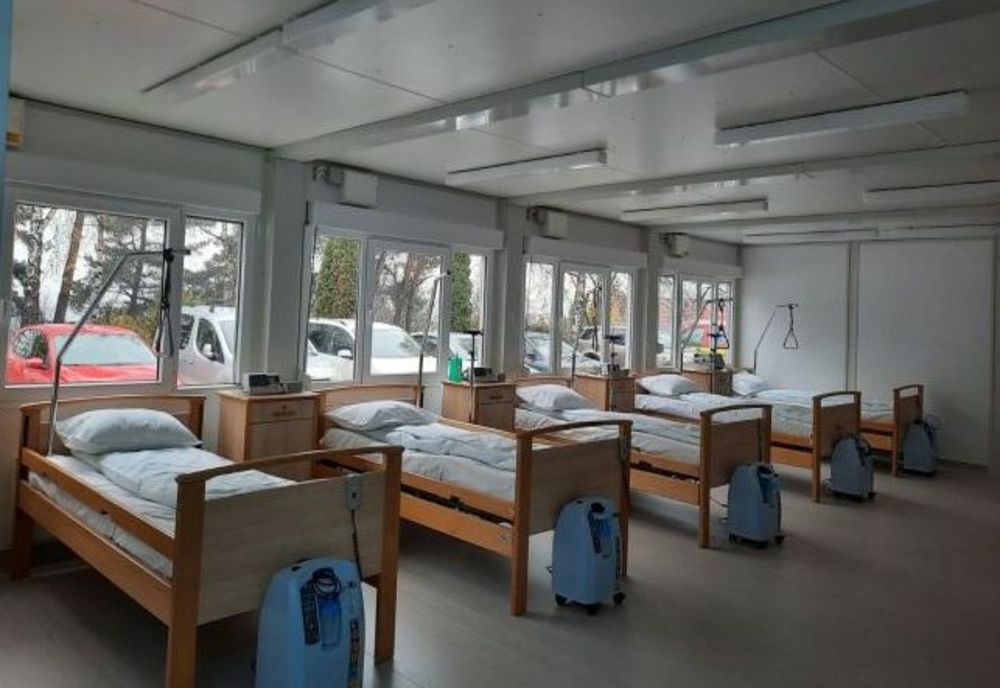 Spital modular cu 20 de paturi COVID-19, la Miercurea Ciuc