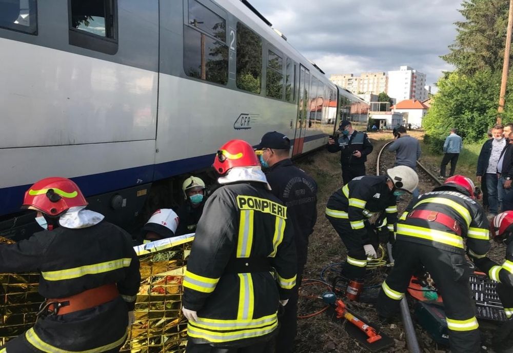 Două victime în urma unui accident feroviar produs în județul Harghita