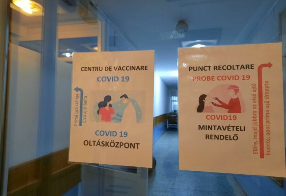 42% dintre angajații Spitalului Județean din Miercurea Ciuc s-au vaccinat împotriva SARS-COV-2
