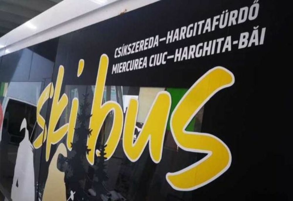 Curse Ski-Bus la Harghita Băi, din acest weekend