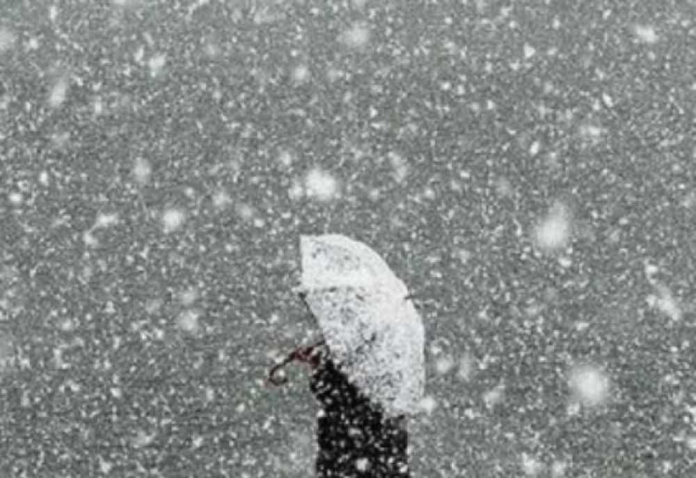 Informare meteo de ninsori și vânt, în toată țara, până vineri dimineața