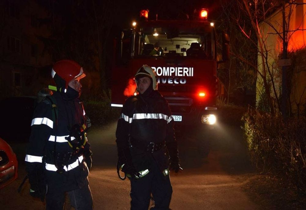 Apartament în flăcări, în județul Harghita!