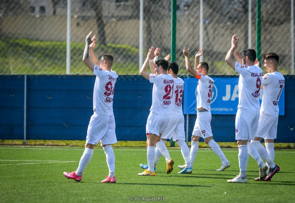 Rapidul o bate pe Csikszereda și se distanțează în clasament