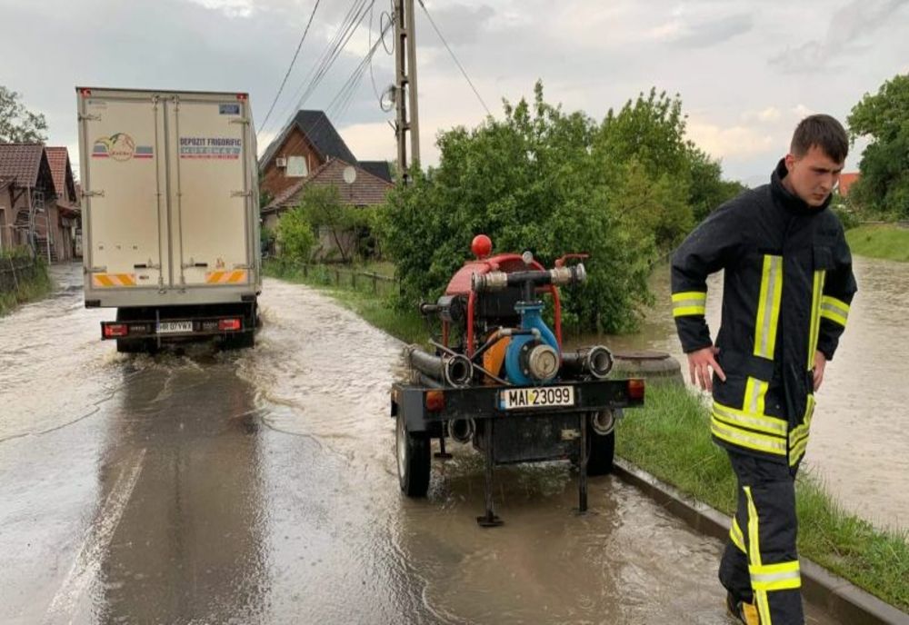 FOTO+VIDEO Inundații, în județul Harghita! 