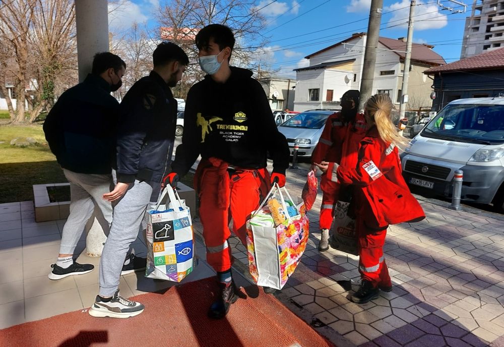Refugiaţi din Ucraina în tranzit, cazaţi în localităţi din nordul judeţului Harghita