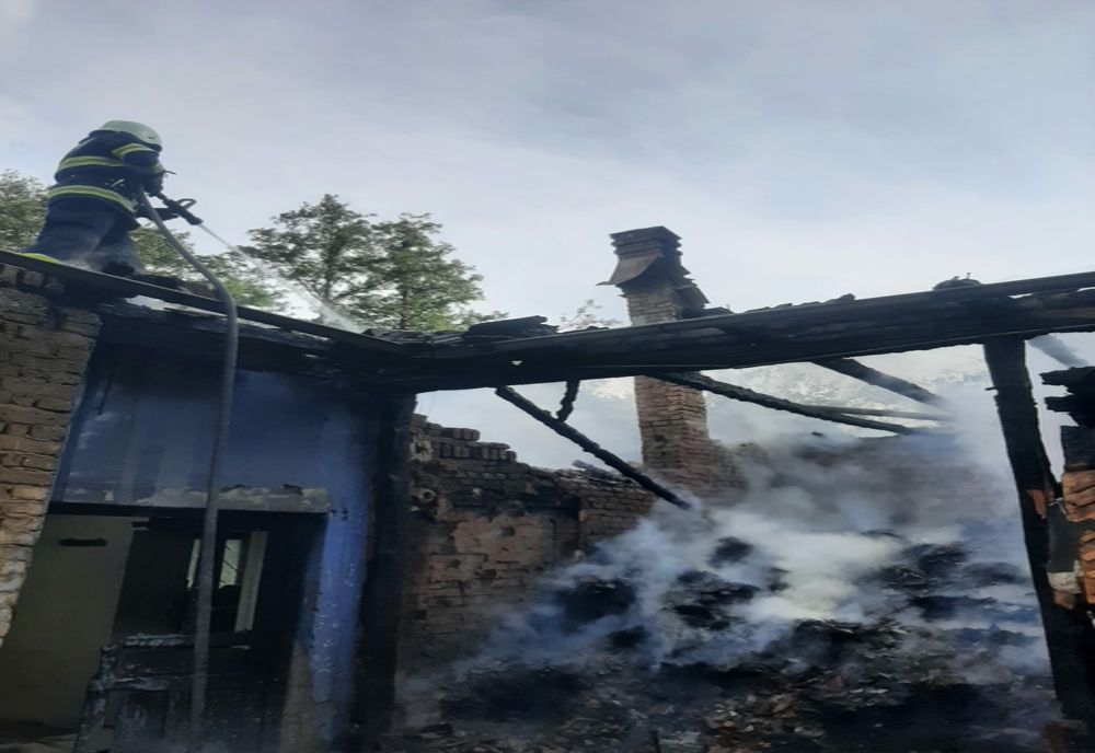 Incendiu la o fabrică de lapte