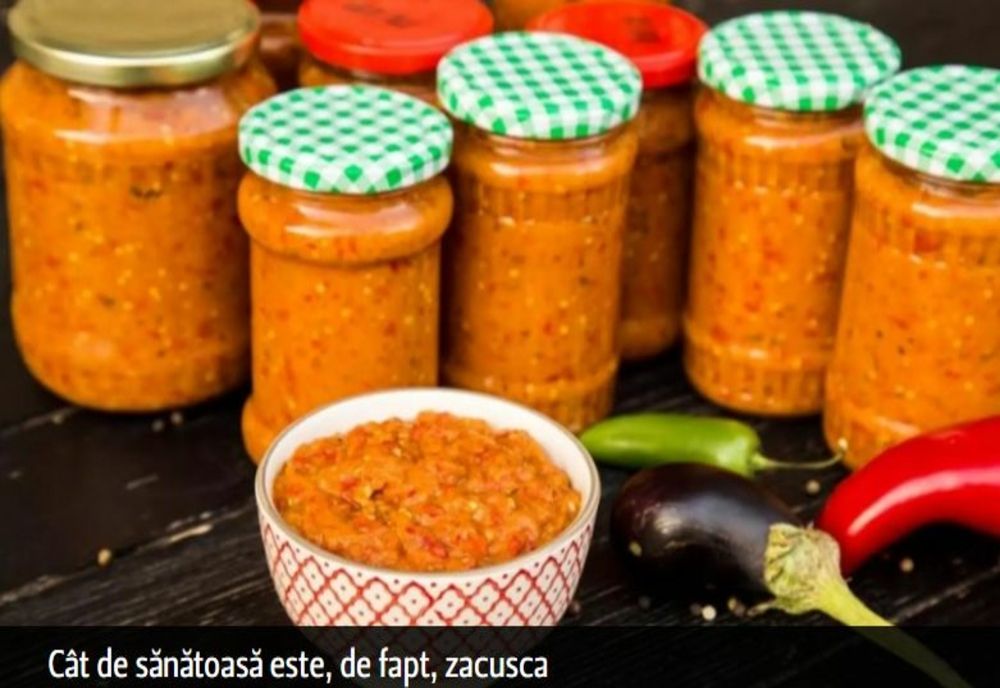 Cât de sănătoasă este, de fapt, zacusca - adevărul nespus despre cea mai consumată mâncare de toamnă