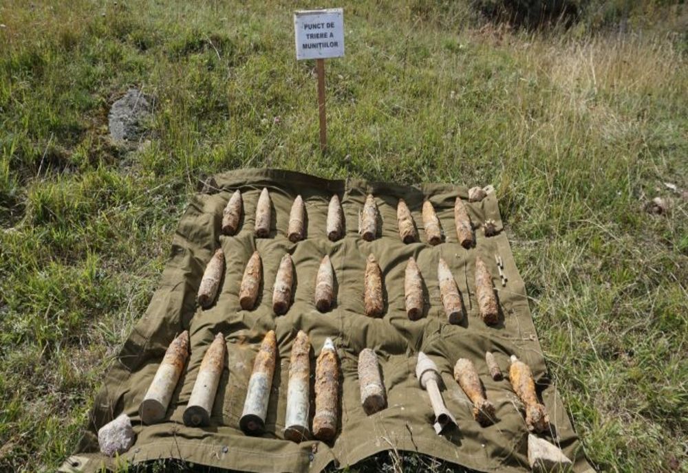 Misiune de distrugere a muniției rămase neexplodate din timpul celor două războaie mondiale