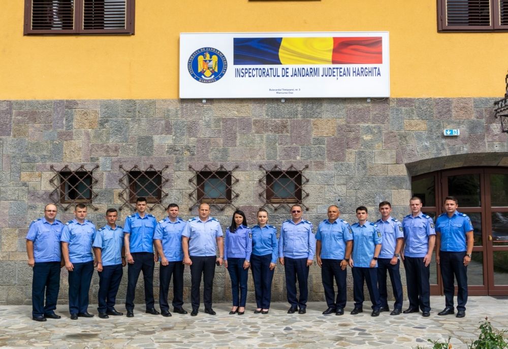 Avansări în grad la termen în Jandarmeria Harghita 