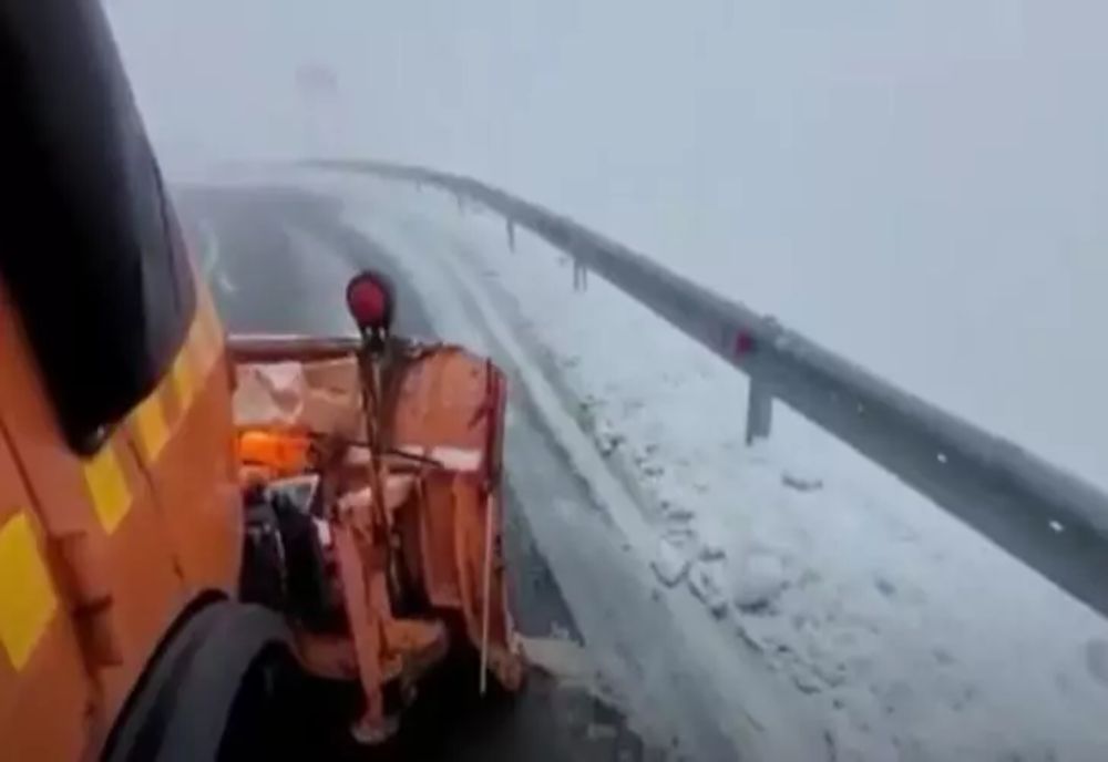 Ninsori în zonele de munte - Temperaturi de -11 grade - În ce zone se circulă în condiții de iarnă