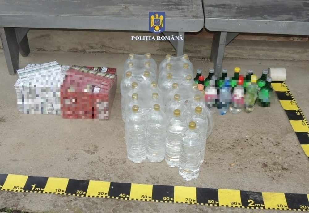 Percheziții în județul Harghita! 59 de litri de băutură și 5.800 de țigarete, fără documente