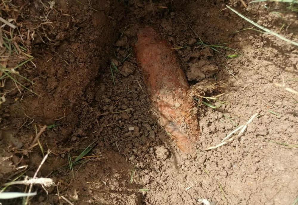 Muniţie provenită din Al Doilea Război Mondial, descoperită de un detectorist autorizat în Sânmartin