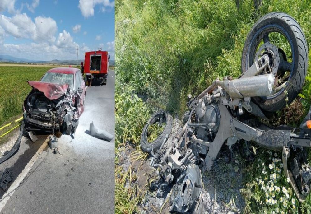 Motociclist mort într-un accident rutier produs în județul Harghita