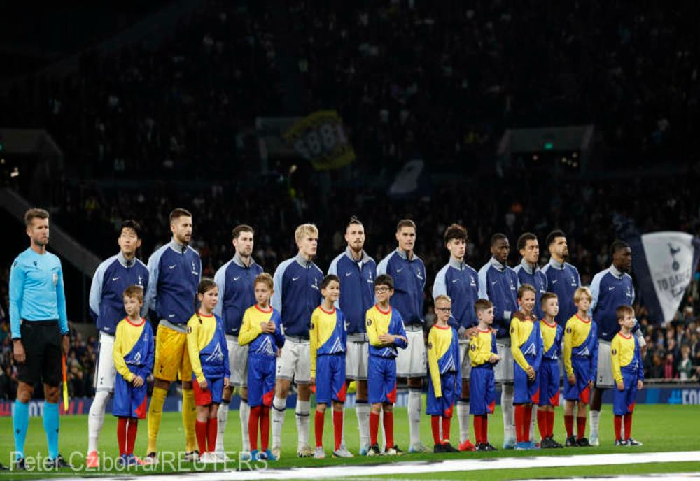 RADU DRĂGUȘIN A FOST ELIMINAT ÎN PRIMELE MINUTE ALE MECIULUI TOTTENHAM - QARABAG