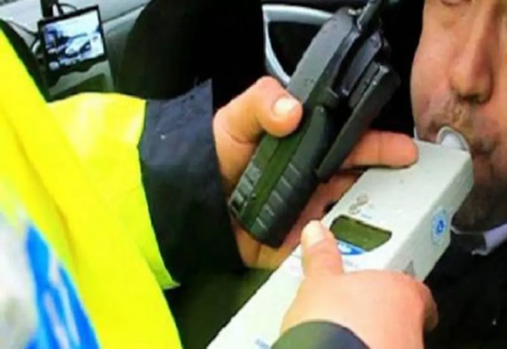 0,76 mg/l alcool pur în aerul expirat. Un harghitean s-a ales cu dosar penal